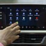 Hand Ford Touchscreen