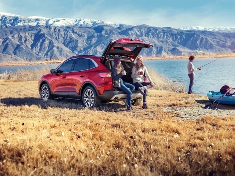 Red Ford Escape