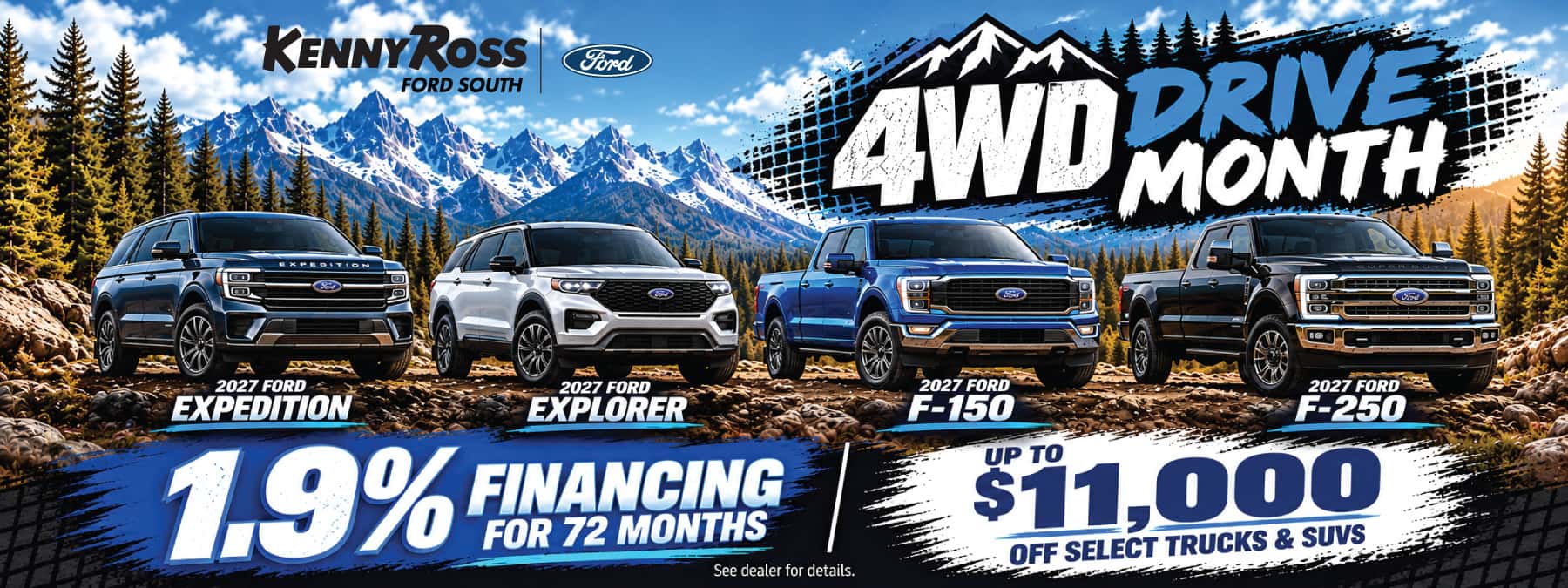 Kenny Ross Ford South October Specials