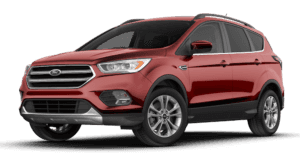 Red 2018 Ford Escape Display Model