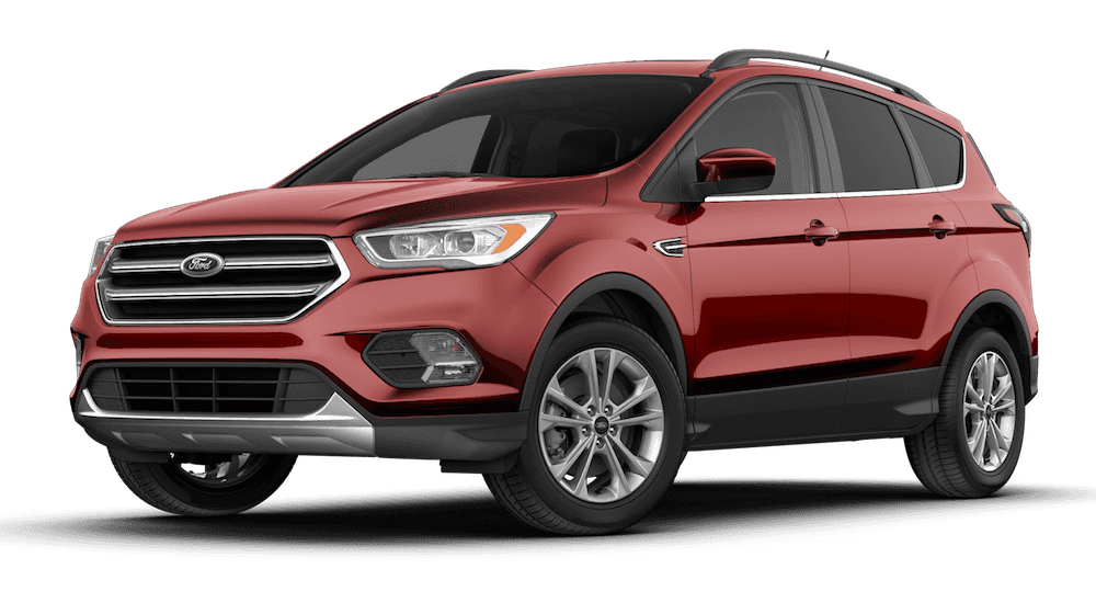 Red 2018 Ford Escape Display Model