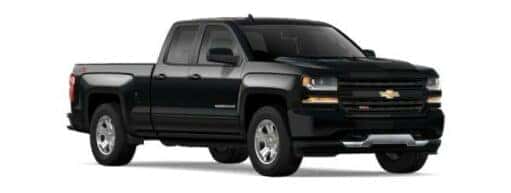 A black 2018 Chevy Silverado 1500 Z71 is angled right.
