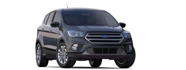 A gray 2019 Ford Escape is facing right.
