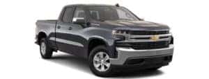 A grey 2022 Chevy Silverado 1500 is shown facing right.