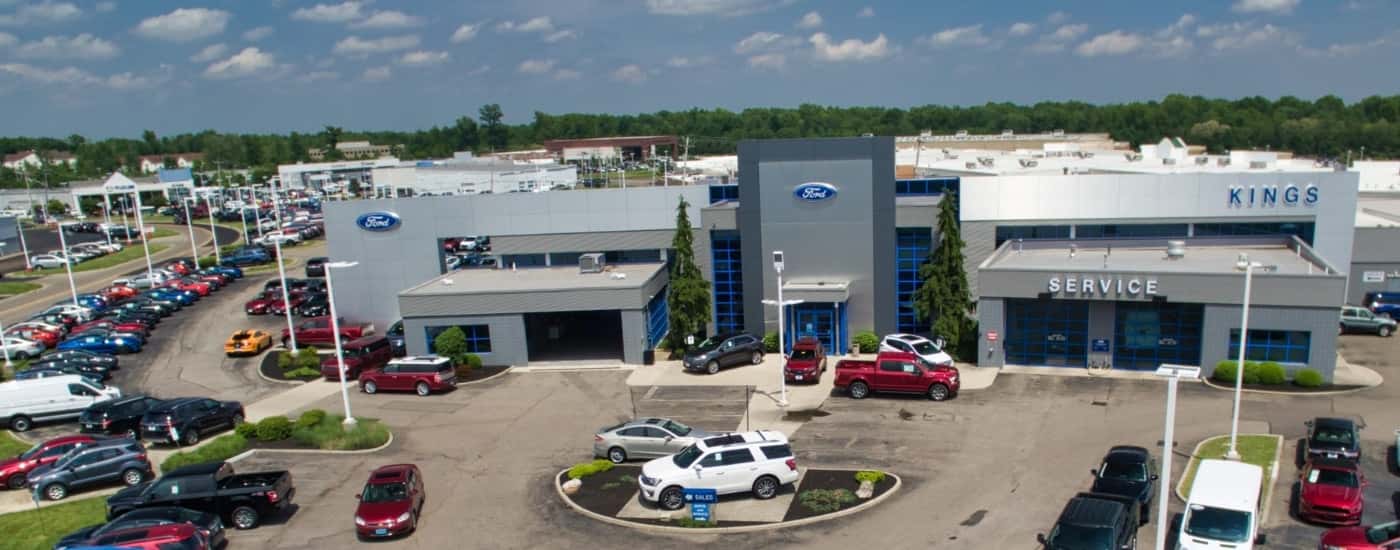 Kings Ford is shown after its third remodel.