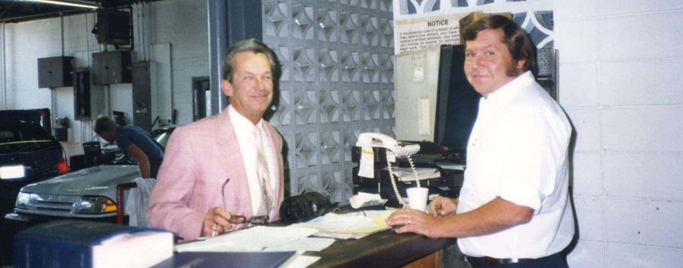 Jim Frederick is shown at RS Ford.