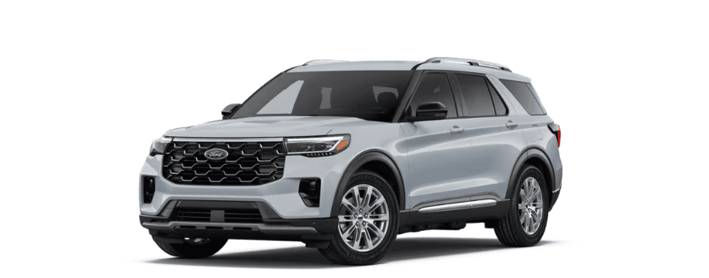2026 Ford Explorer angled left