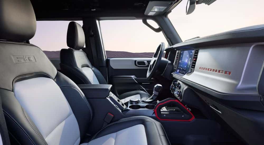 2026 Ford Bronco front seats