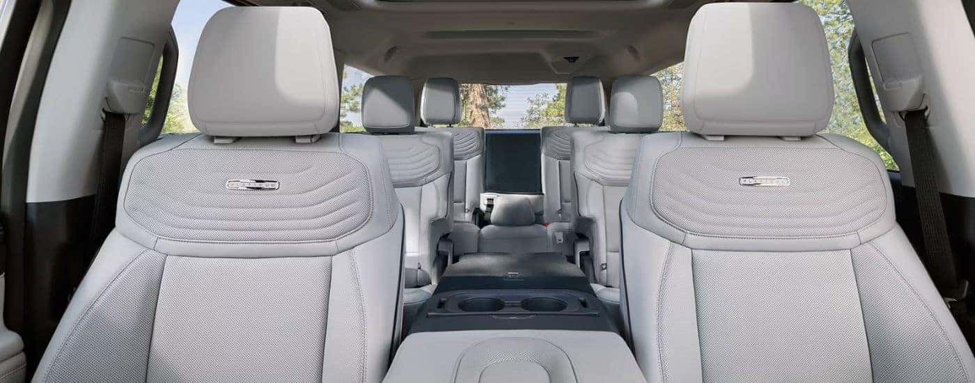2026 Ford Expedition Interior with white seats