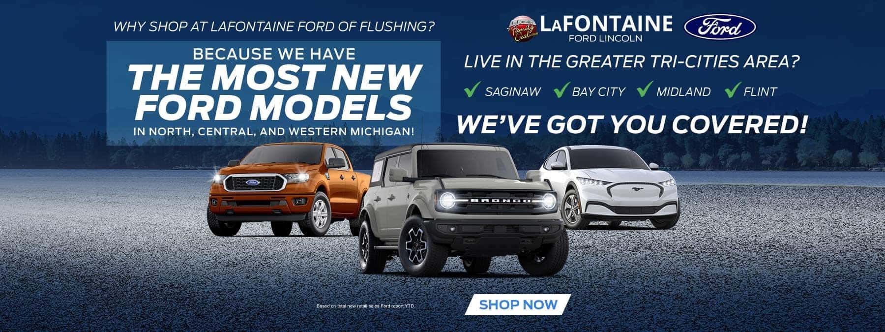 Ford Dealer Flushing MI LaFontaine Ford of Flushing