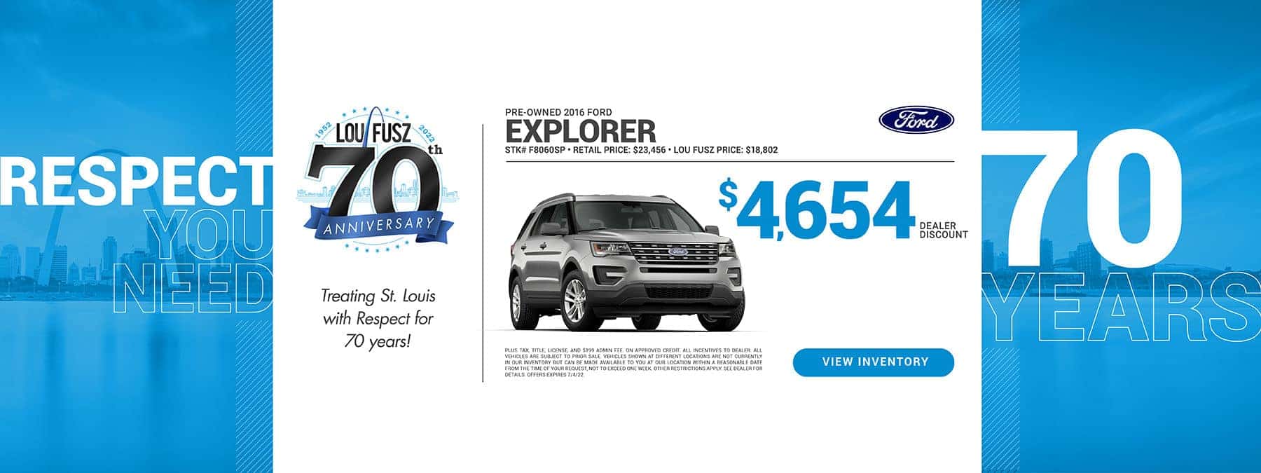 Pre-Owned 2016 Ford Explorer