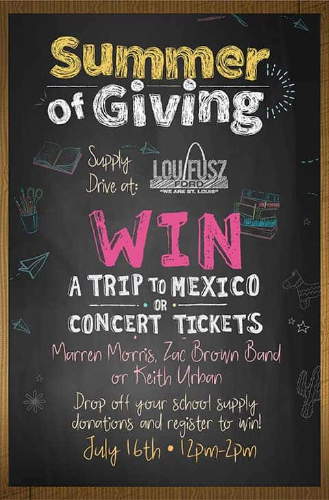 Summer of Giving