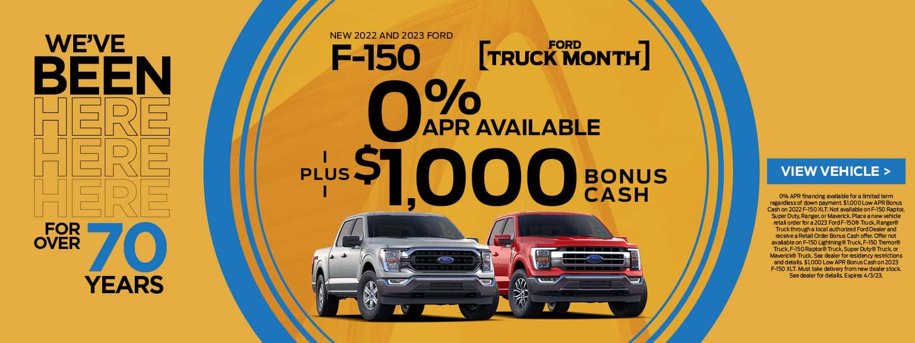 New 2022 and 2023 Ford F-150