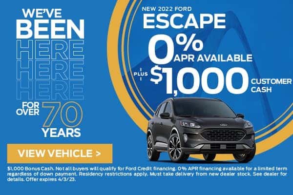 New 2022 Ford Escape