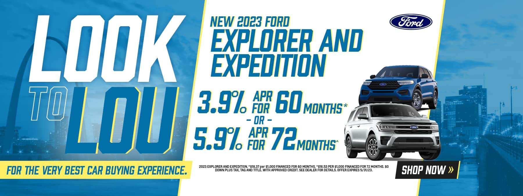NEW 2023 FORD EXPLORER AND EXPEDITION