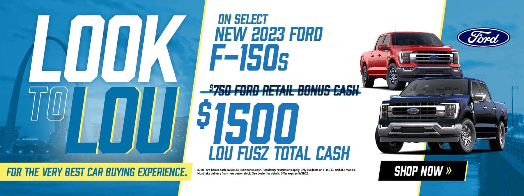 ON SELECT NEW 2023 FORD F-150s