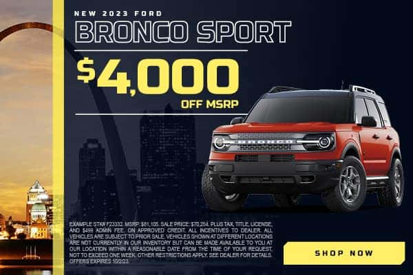 NEW 2023 FORD BRONCO SPORT