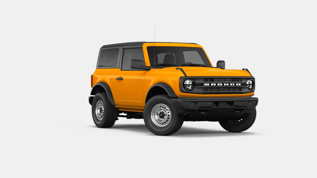 2026 Ford Bronco Orange Fury Metallic Tri-coat