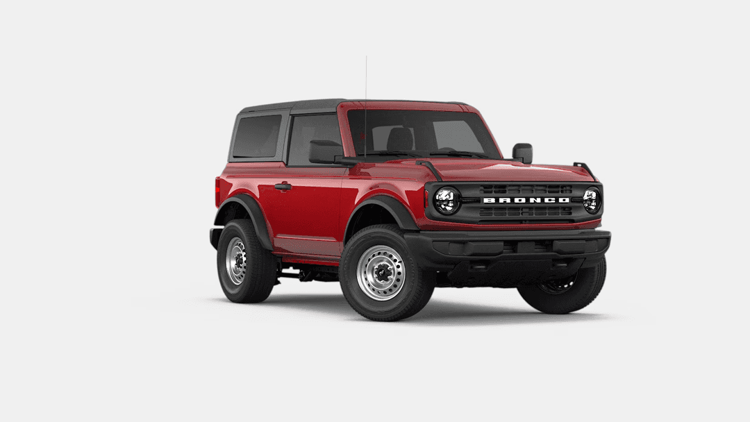 2026 Ford Bronco Ruby Red Metallic Tinted Clearcoat