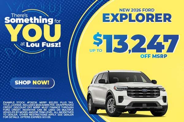 NEW 2026 FORD EXPLORER