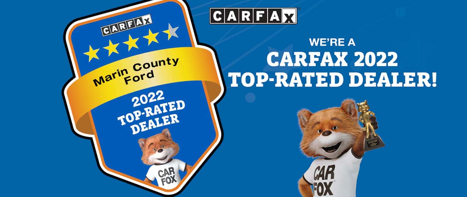 Marin County Ford Carfax 2022 Top-rated Dealer