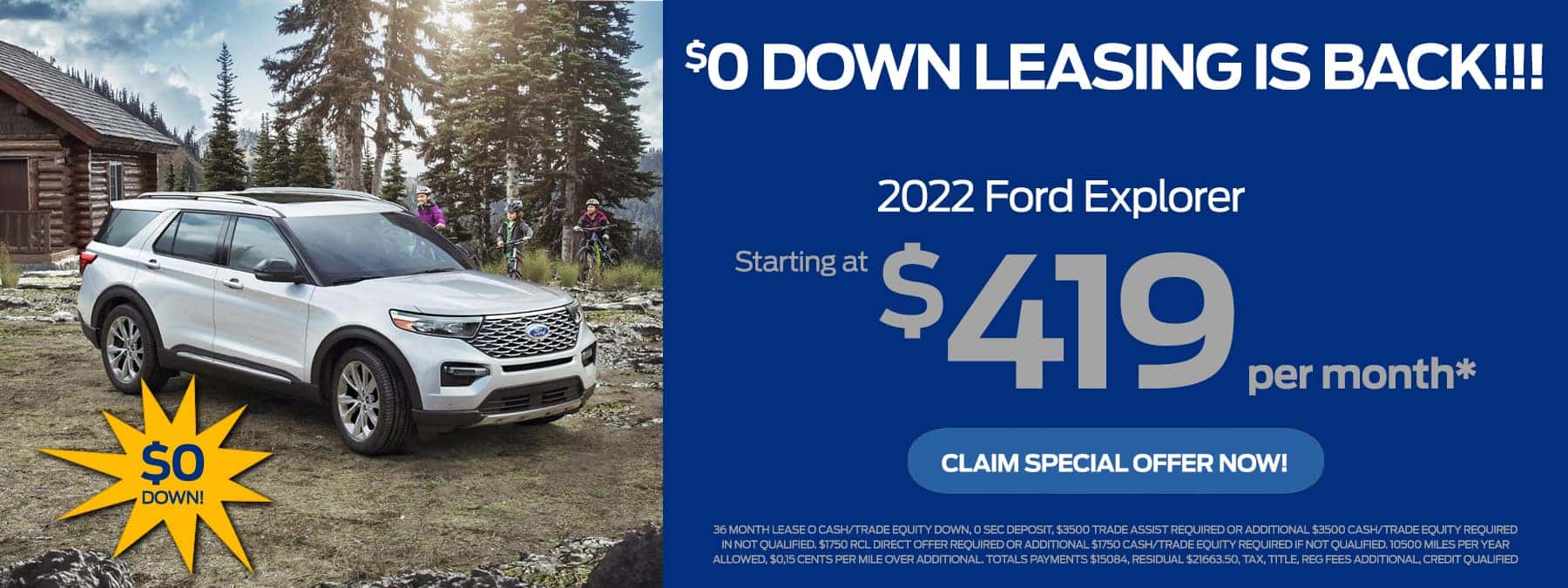 2022 Ford Explorer Lease 1800&#215;675