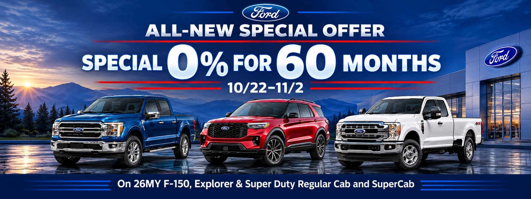 0%APR for 60 months