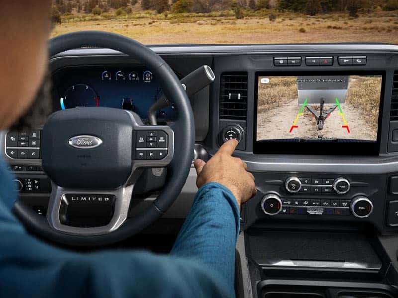 New 2023 Ford Super Duty interior features technology and design