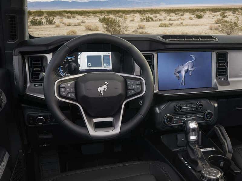 2023 Ford Bronco interior comfort and technology