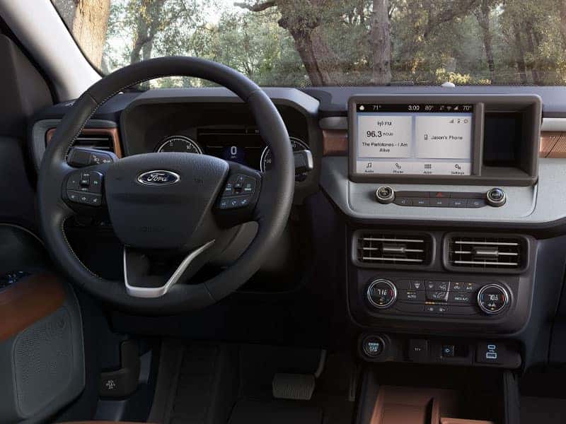 New 2023 Ford Maverick interior features and design
