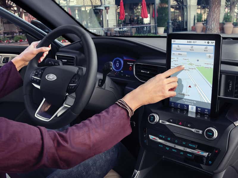 New 2023 Ford Explorer interior features and technology