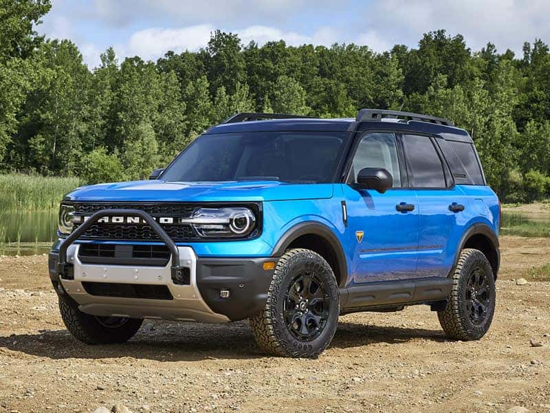 New 2025 Ford Bronco Sport Compact Crossover SUV Trim Levels and Models