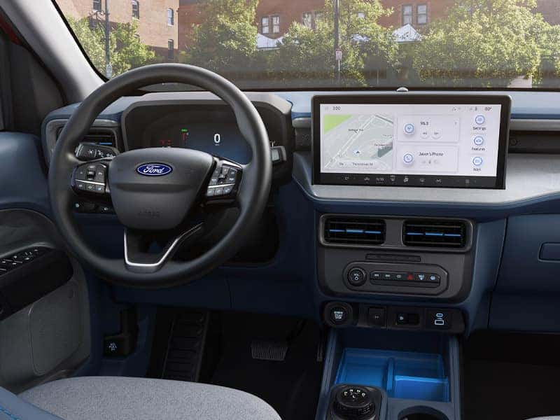 New 2025 Ford Maverick Compact Pickup Truck Interior Comfort Features and Technology