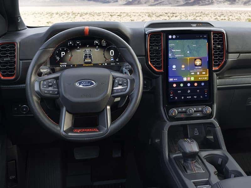 New 2025 Ford Ranger Midsize Pickup Truck Interior Comfort Features and Technology