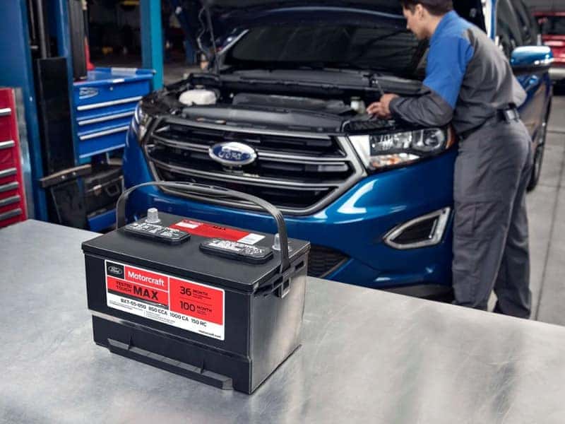 Ford Battery Testing and Battery Replacement Service