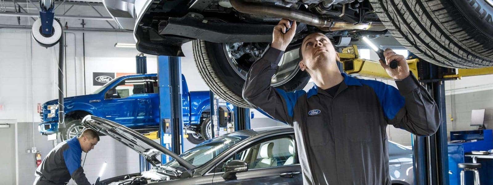 Ford Service Department in Martinsville Stanleytown Virginia USA
