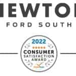 The 2022 customer service award is shown for Newton Ford South.