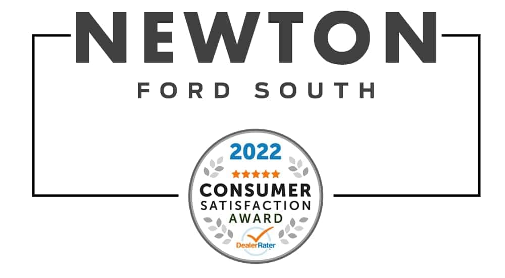The 2022 customer service award is shown for Newton Ford South.