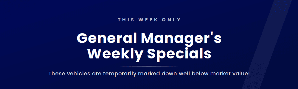 Manager Specials
