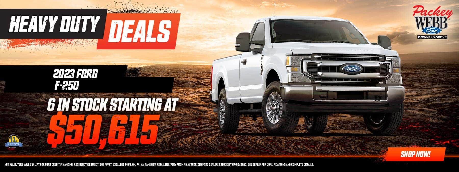 2023 Ford F-250 Starting At $50,615 | Packey Webb Ford | Downers Grove, IL