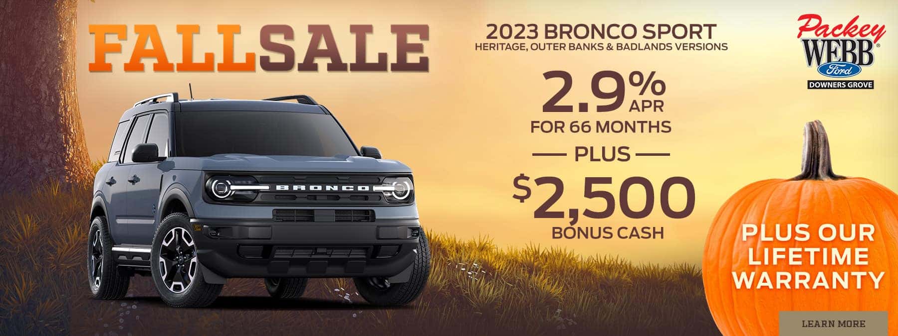 2023 Ford Bronco Sport Offer