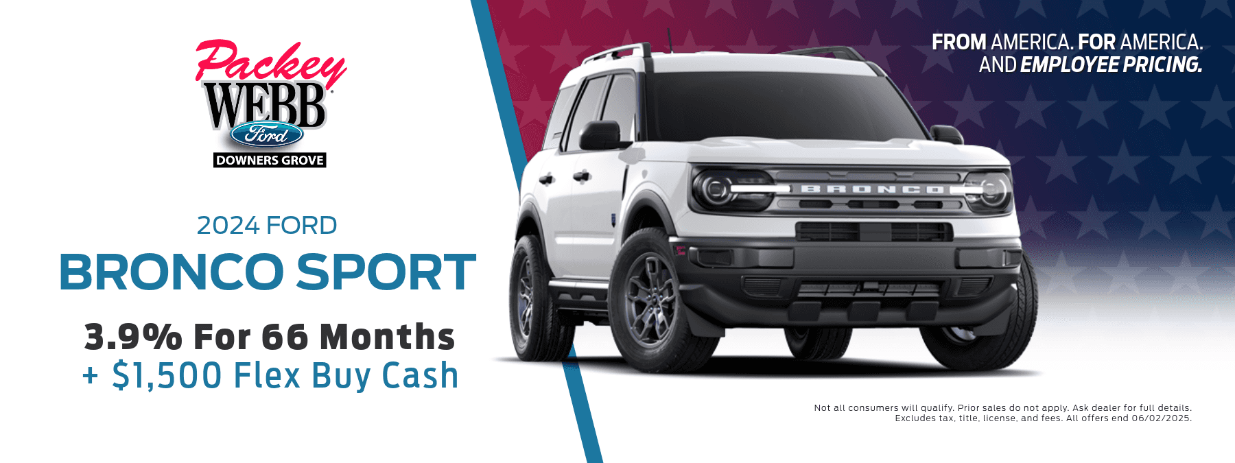2024 Ford Bronco Sport Offer