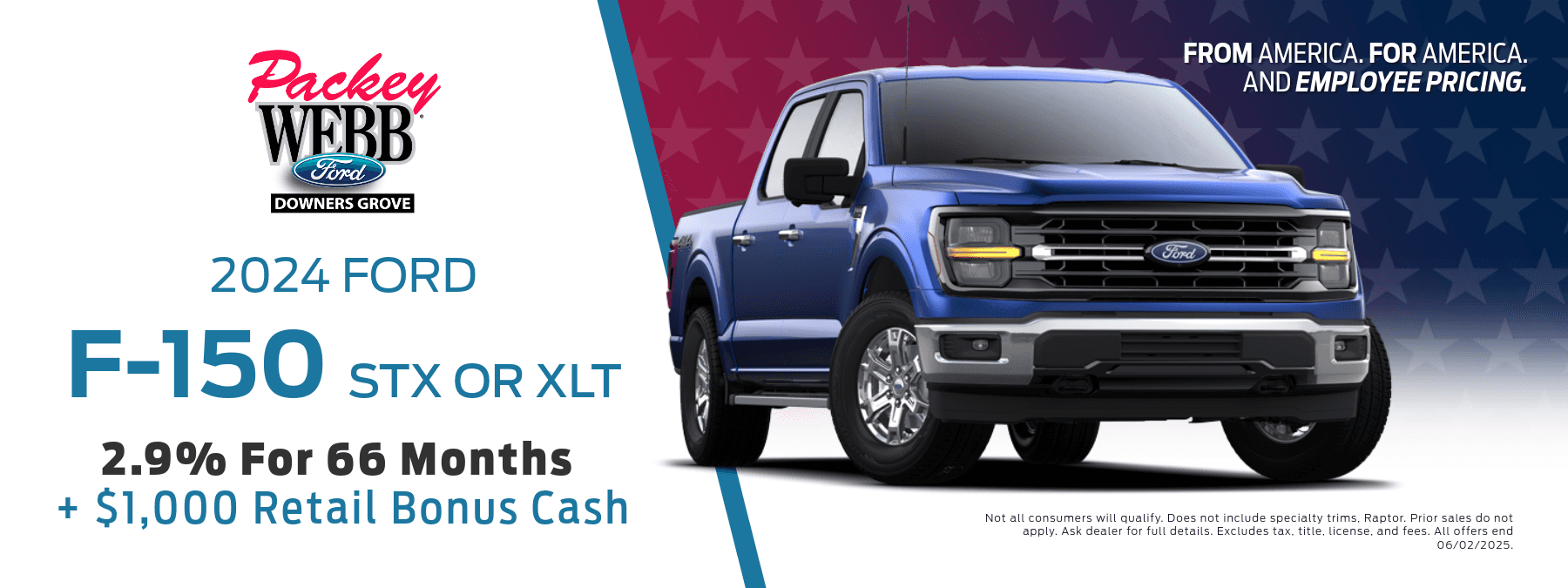 2024 Ford F-150 STX/XTL Offer