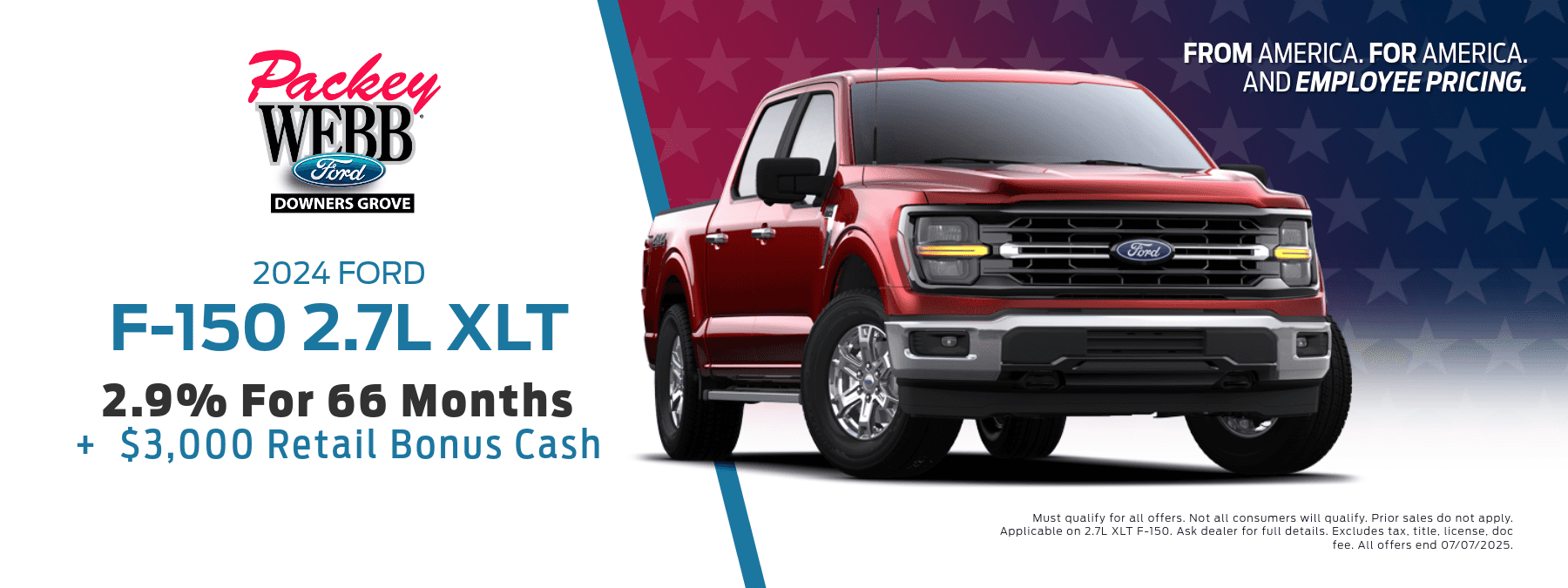 June '25 - F-150 2XL Offer