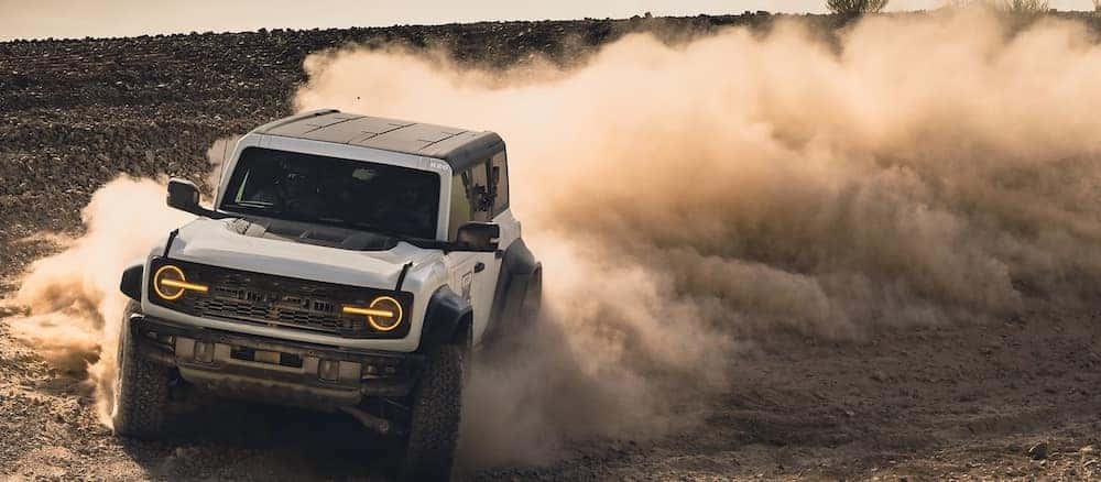 Ford Bronco Driving Off Road