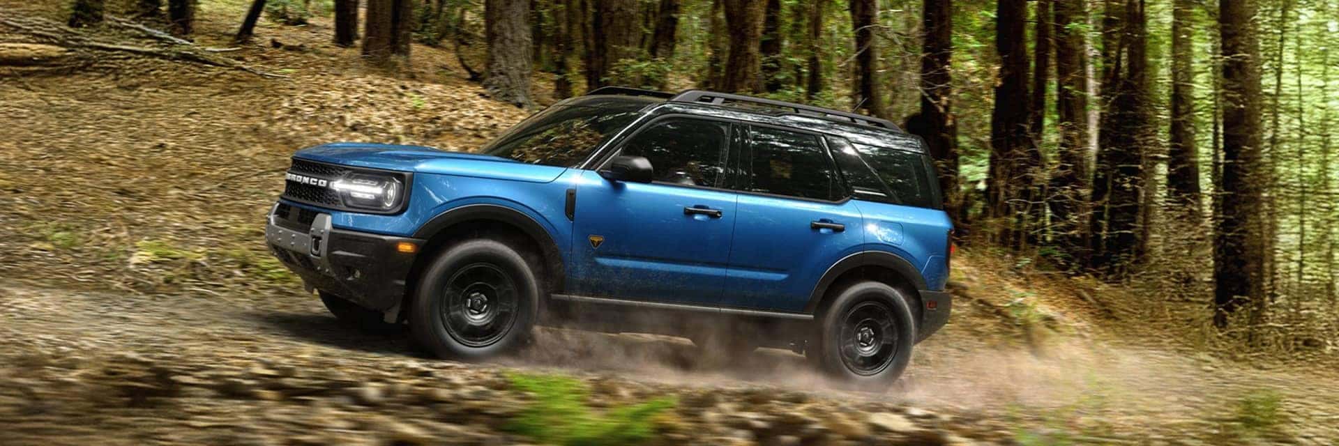 2026 bronco sport in forest