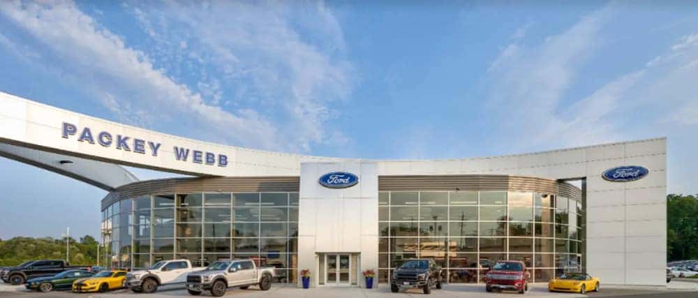 Packey Webb Ford storefront