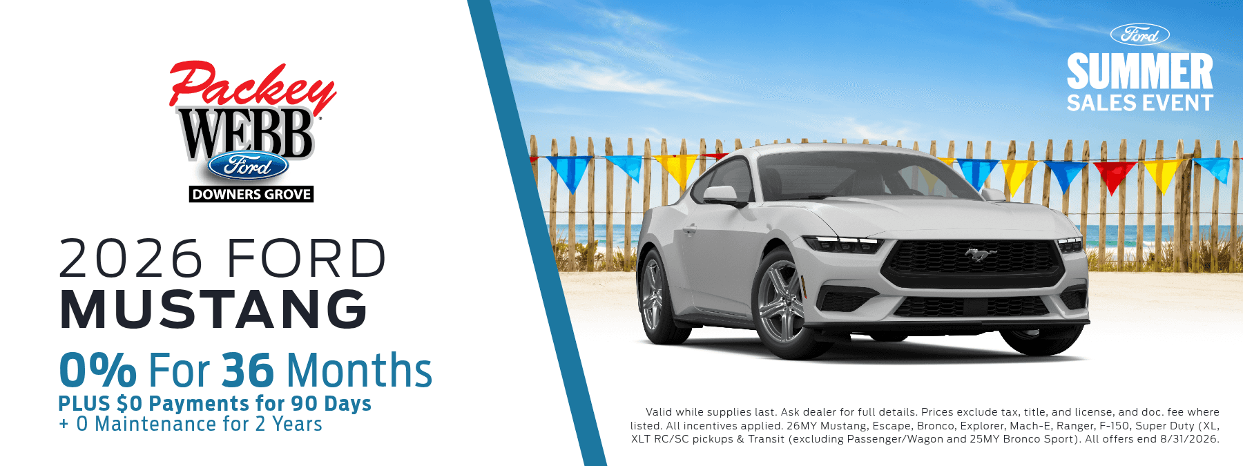 Mustang Finance Offer