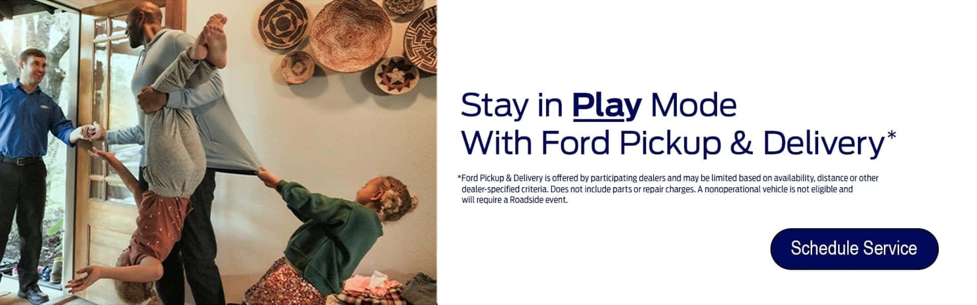 Ford Service Pick Up and Delivery
