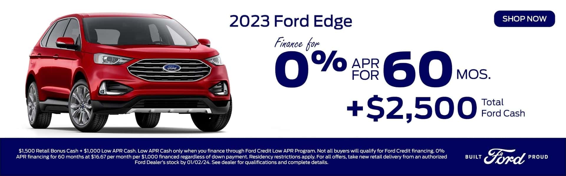2023 Ford Edge Finance Special Offer
